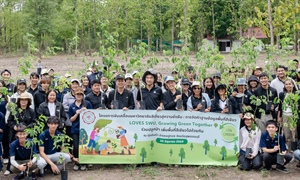 กิจกรรมปลูกป่า SWU Loves for GREEN เพื่อเพิ่มพื้นที่สีเขียว ณ ทุ่งดินดำ อ.อู่ทอง จ.สุพรรณบุรี